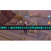 《原神》3.4具现机关与风之厄灵全部位置汇总大全