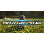 霍格沃茨之遗玩不了怎么办