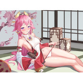 原神桃文空调教八重神子1