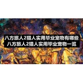 八方旅人2猎人实用毕业宠物有哪些八方旅人2猎人实用毕业宠物一览