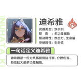 原神迪希雅圣遗物推荐