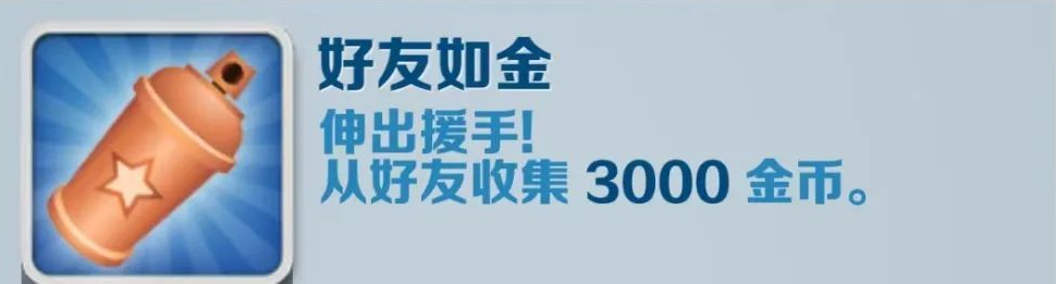 《地铁跑酷》好友如金成就获得攻略