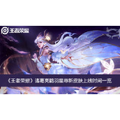 王者荣耀诸葛亮鹤羽星尊新皮肤上线时间一览