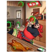 文字王者胖飞探店如何通关