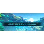 原神调查奇怪的地方任务完成详解