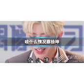 蔡徐坤哇什么情况是什么梗