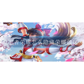 王者荣耀怎么隐藏荣耀战区