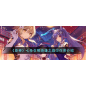 《原神》七圣召唤绝缘之旗印作用介绍