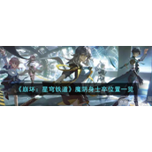 崩坏星穹铁道魔阴身士卒哪里多魔阴身士卒位置指引