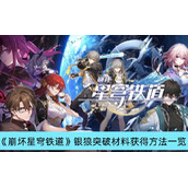 崩坏星穹铁道银狼突破材料获得方法一览