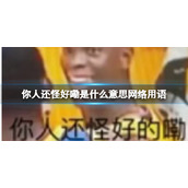 你人还怪好嘞是什么意思网络用语你人还怪好嘞梗出处