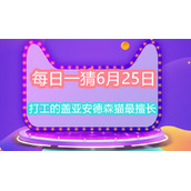 每日一猜6月25日打工的盖亚安德森猫最擅长