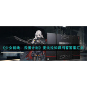 《少女前线：云图计划》麦戈拉知识问答答案汇总