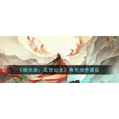 《摇光录：乱世公主》角色培养建议