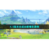 《原神》4.0版本合成台新增圣遗物介绍