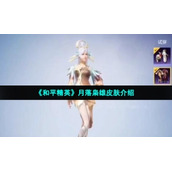《和平精英》月落枭雄皮肤介绍