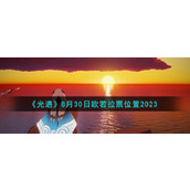 《光遇》8月30日欧若拉票位置2023