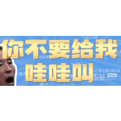 你不要给我哇哇叫梗是什么意思详情