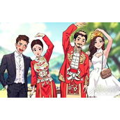 汉字达人结婚拍照过关方法
