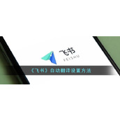 《飞书》自动翻译设置方法