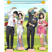 就我眼神好结婚合照怎么过关