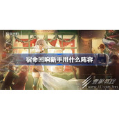 宿命回响新手用什么阵容