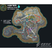 原神4.1版水晶矿高效采集路线分享