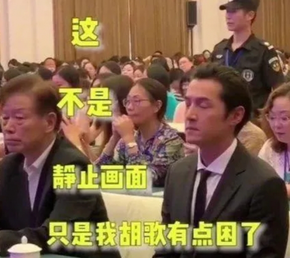 胡歌真的困了是什么意思 胡歌真的困了梗介绍