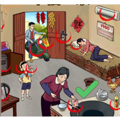 爆梗找茬王幸福一家怎么过关