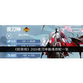 《阴阳师》2024夜刀神御魂搭配一览