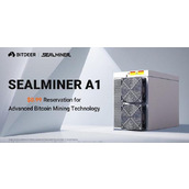 比特小鹿新比特币矿机SEALMINER A1开放预订！吴忌寒：将作为业务核心