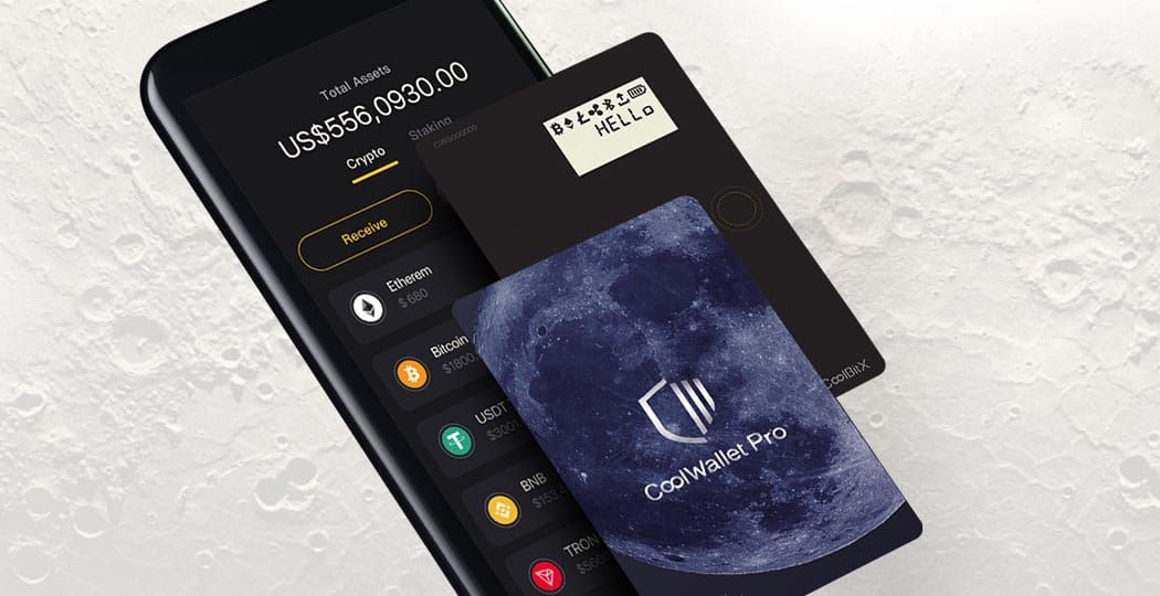 CoolWallet 冷钱包示意图