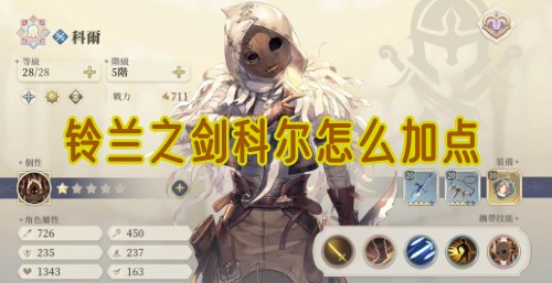 科尔角色展示