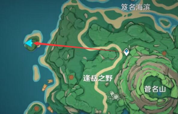 小岛位置