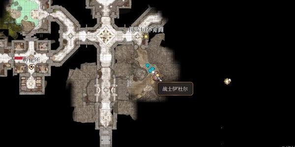 伊雷珂养育间位置示意图