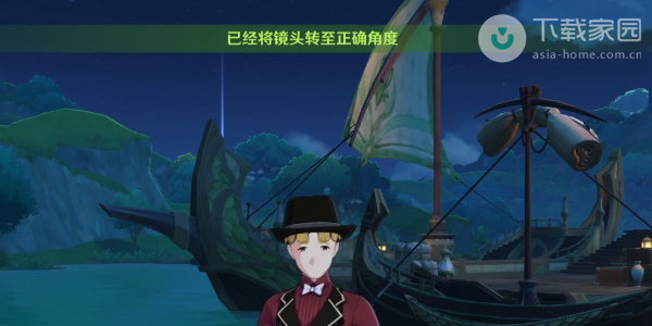 拍照界面指引