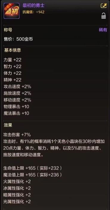 dnf手游最初的勇士称号怎么领_最初的勇士称号在哪里领
