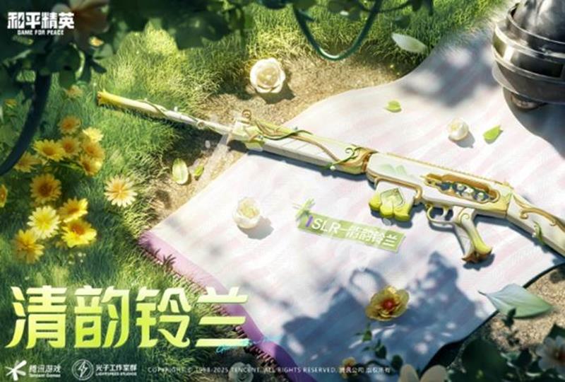 和平精英SLR清韵铃兰皮肤多少钱-SLR新枪皮价格
