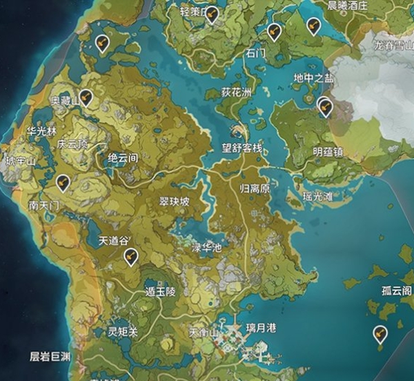 原神地灵龛位置汇总 璃月蒙德稻妻地灵龛具体位置攻略
