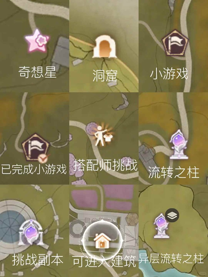 无限暖暖新手-图标地图应该怎么用