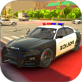 警察驾驶警车模拟