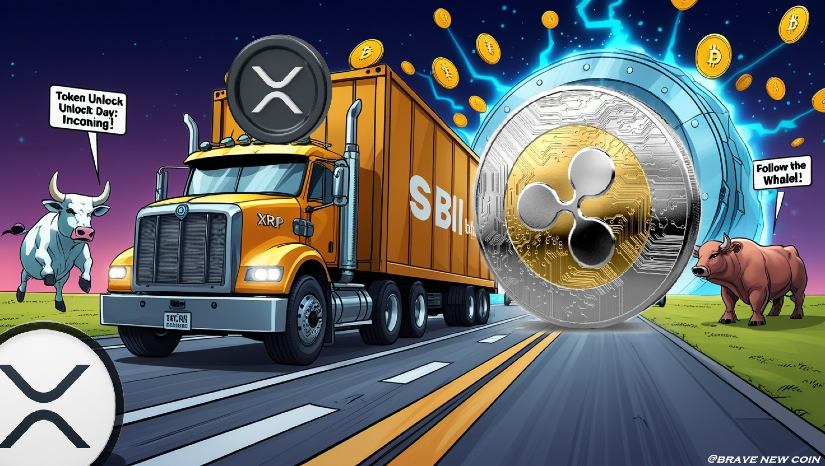 今日XRP新闻：XRP异动——3.2亿美元转账，Ripple代币解锁在即