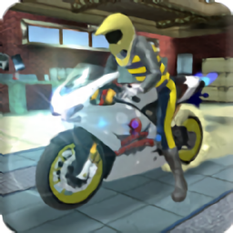 公路摩托遨游城市