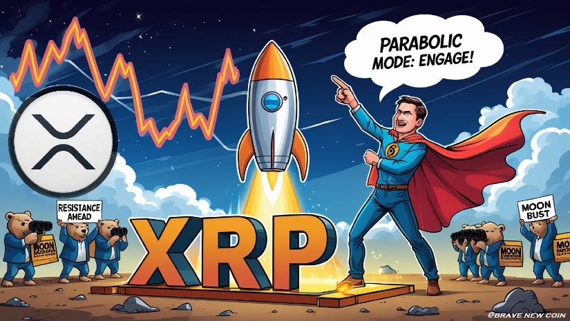 XRP价格预测：分析师预言即将迎来大规模抛物线式上涨，XRP在2.20美元支撑位上方蓄力