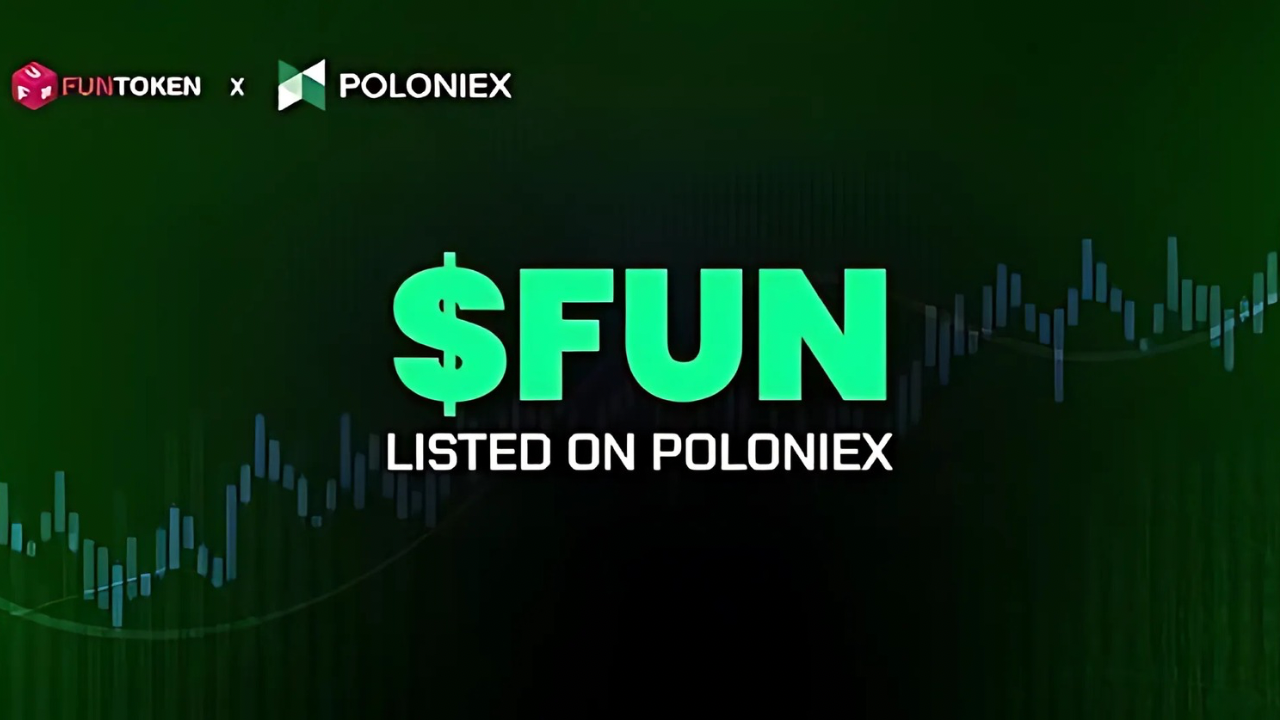 FUNToken现已上线Poloniex交易所，拓展全球影响力与实用价值