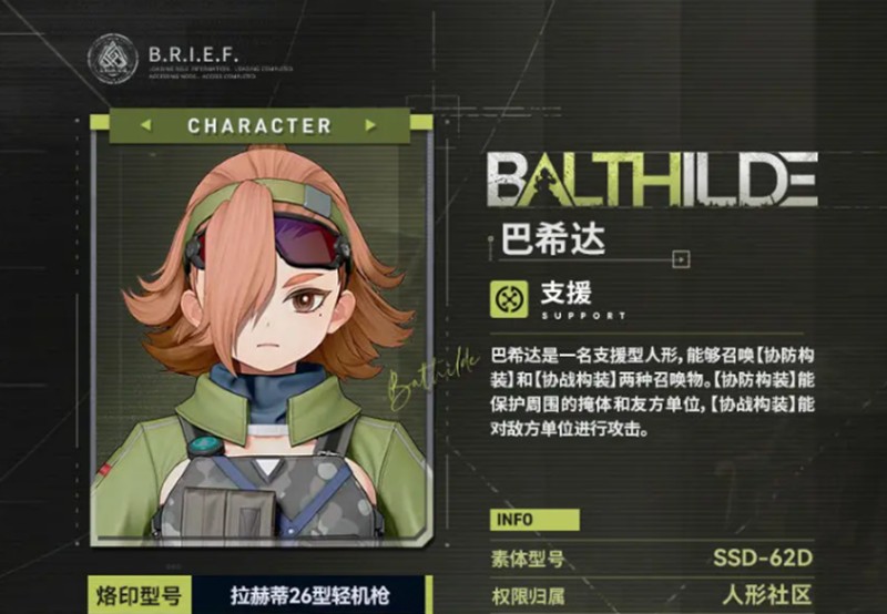 少女前线2巴希达怎么玩-巴希达技能效果详细