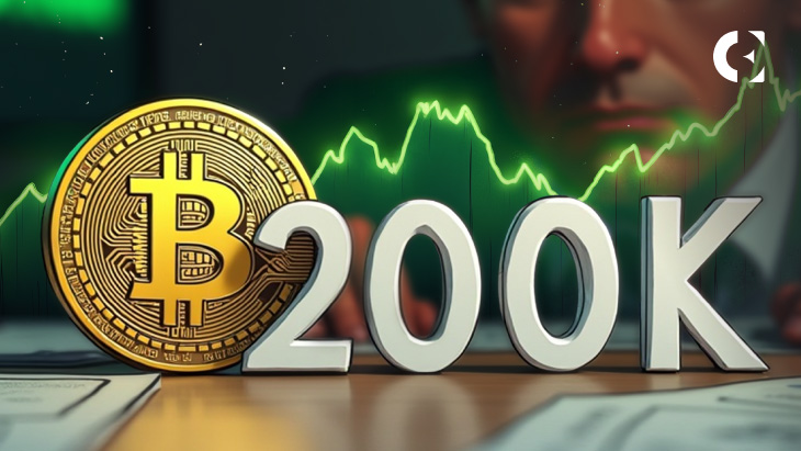 Bitwise首席投资官预测：随着需求激增，比特币将在2025年前突破20万美元