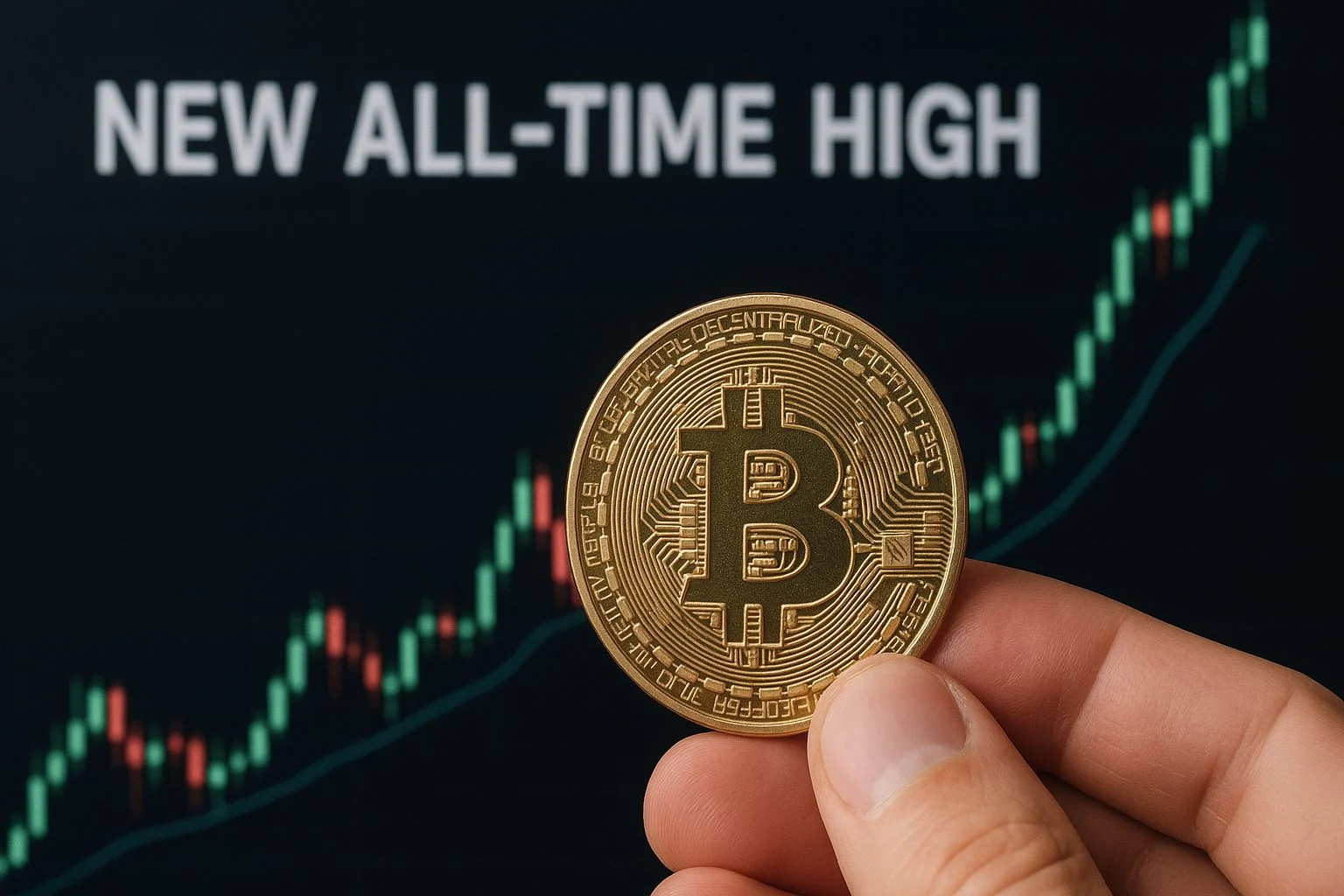 比特币又破历史新高！BTC 触及 121,575 美元