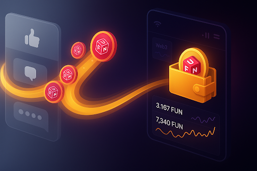 Web2习惯，Web3奖励：FUNToken如何让加密货币体验变得自然