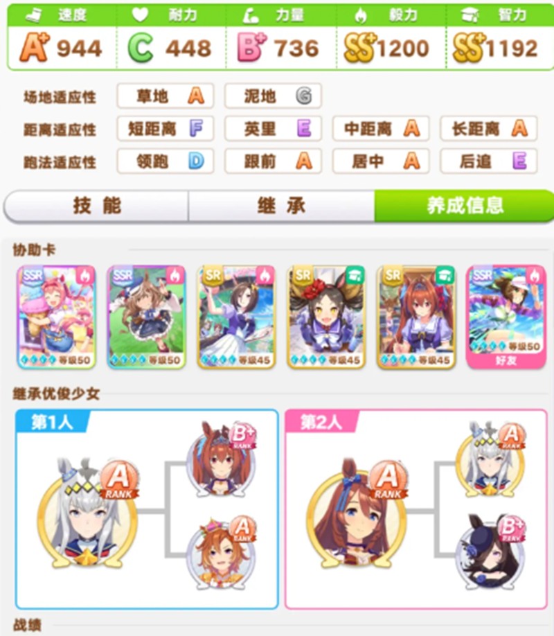 闪耀优俊少女抽什么卡好-初期赛马娘选择推荐